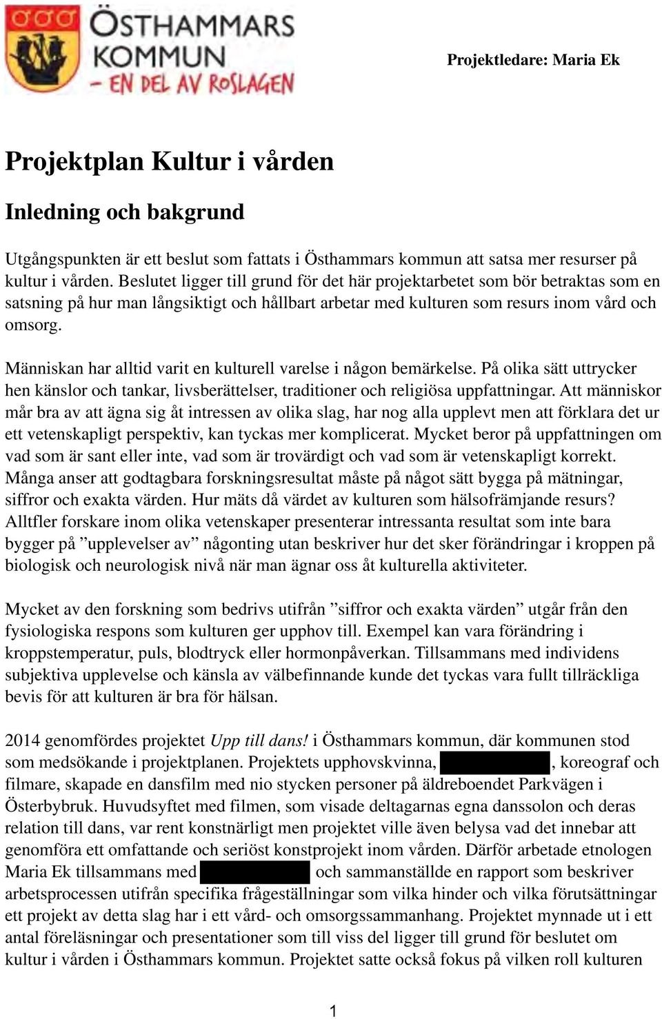 Människan har alltid varit en kulturell varelse i någon bemärkelse. På olika sätt uttrycker hen känslor och tankar, livsberättelser, traditioner och religiösa uppfattningar.