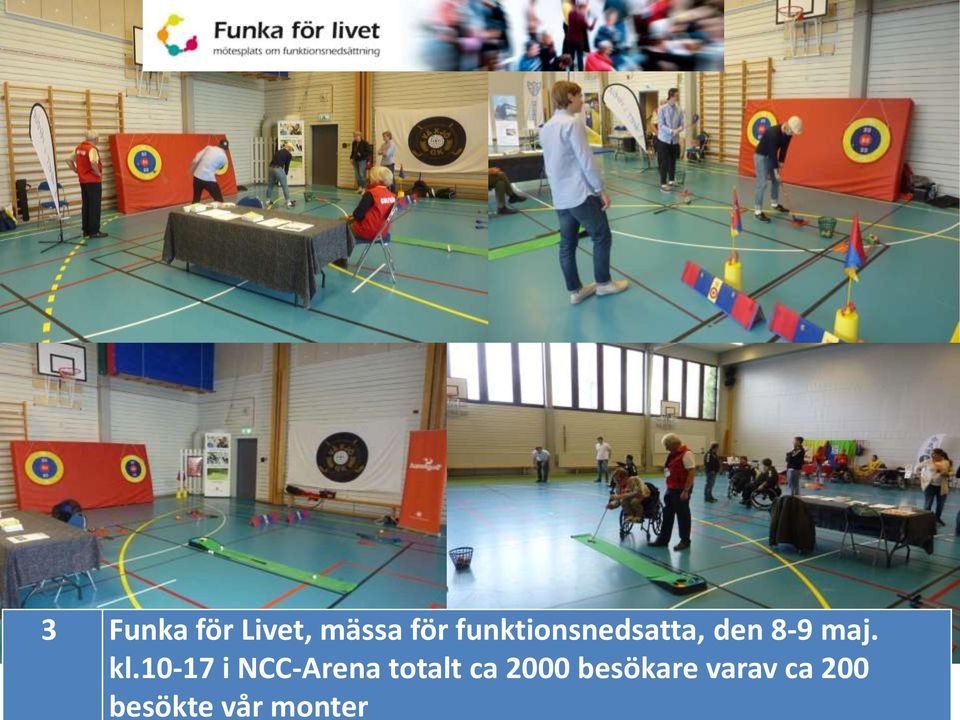 10-17 i NCC-Arena totalt ca 2000