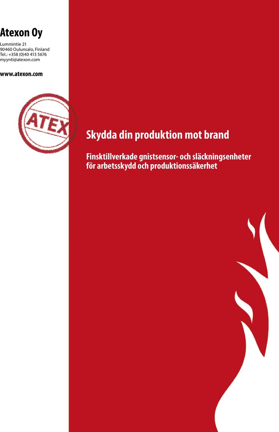 com Skydda din produktion mot brand