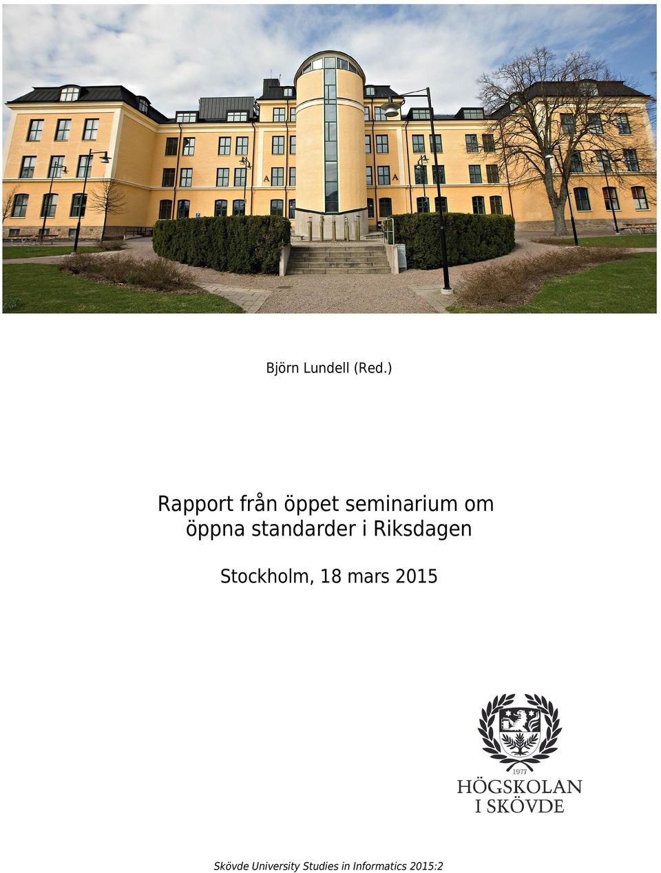 öppna standarder i Riksdagen