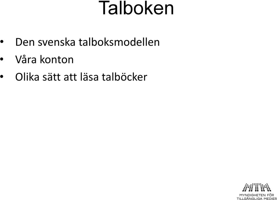 talboksmodellen