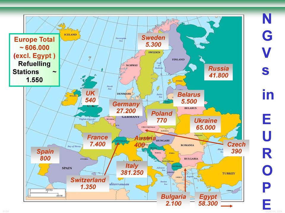 400 Switzerland 1.350 Germany 27.200 Italy 381.