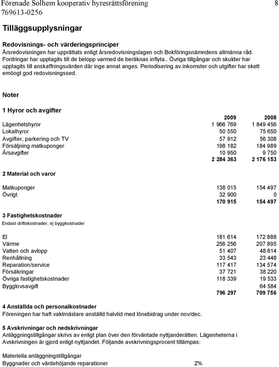 Periodisering av inkomster och utgifter har skett emöogt god redovisningssed.