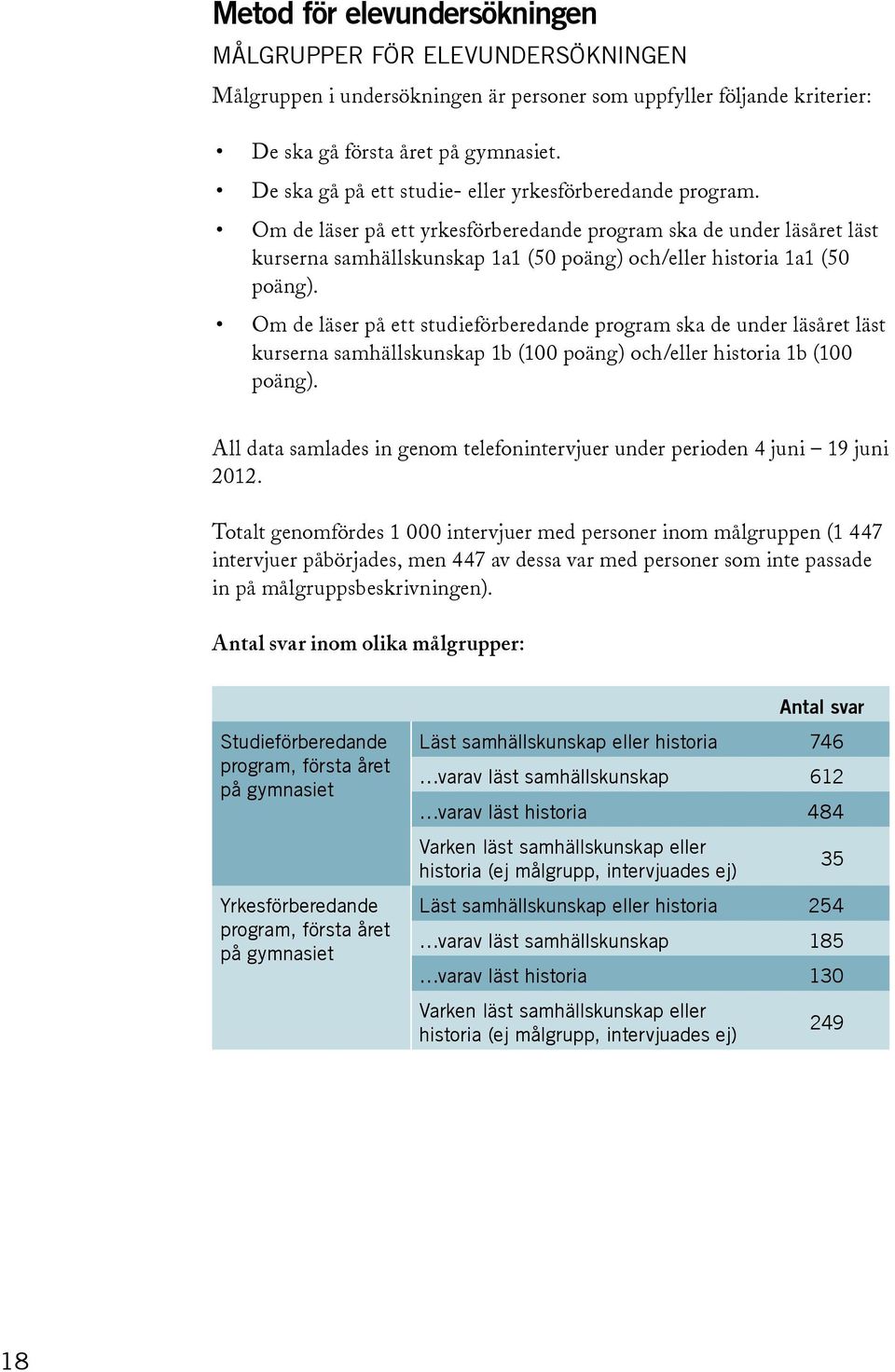 Om de läser på ett yrkesförberedande program ska de under läsåret läst kurserna samhällskunskap 1a1 (50 poäng) och/eller historia 1a1 (50 poäng).