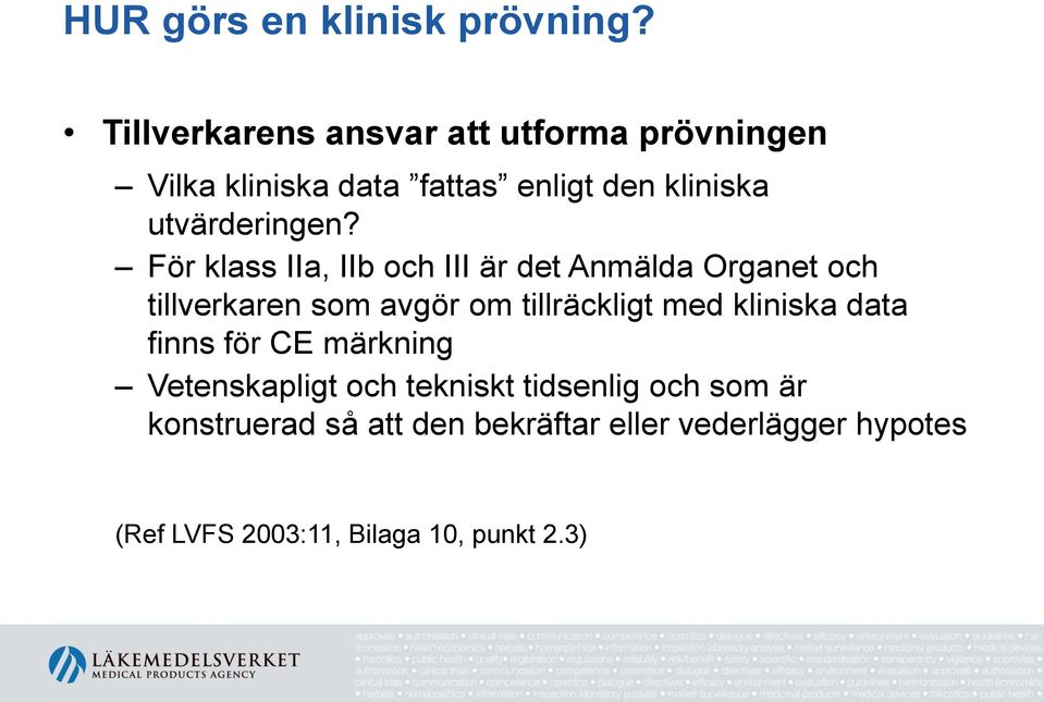 utvärderingen?