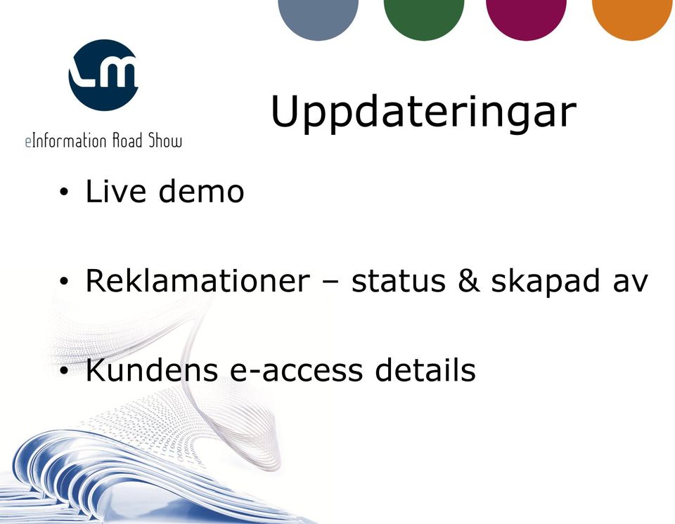 status & skapad av