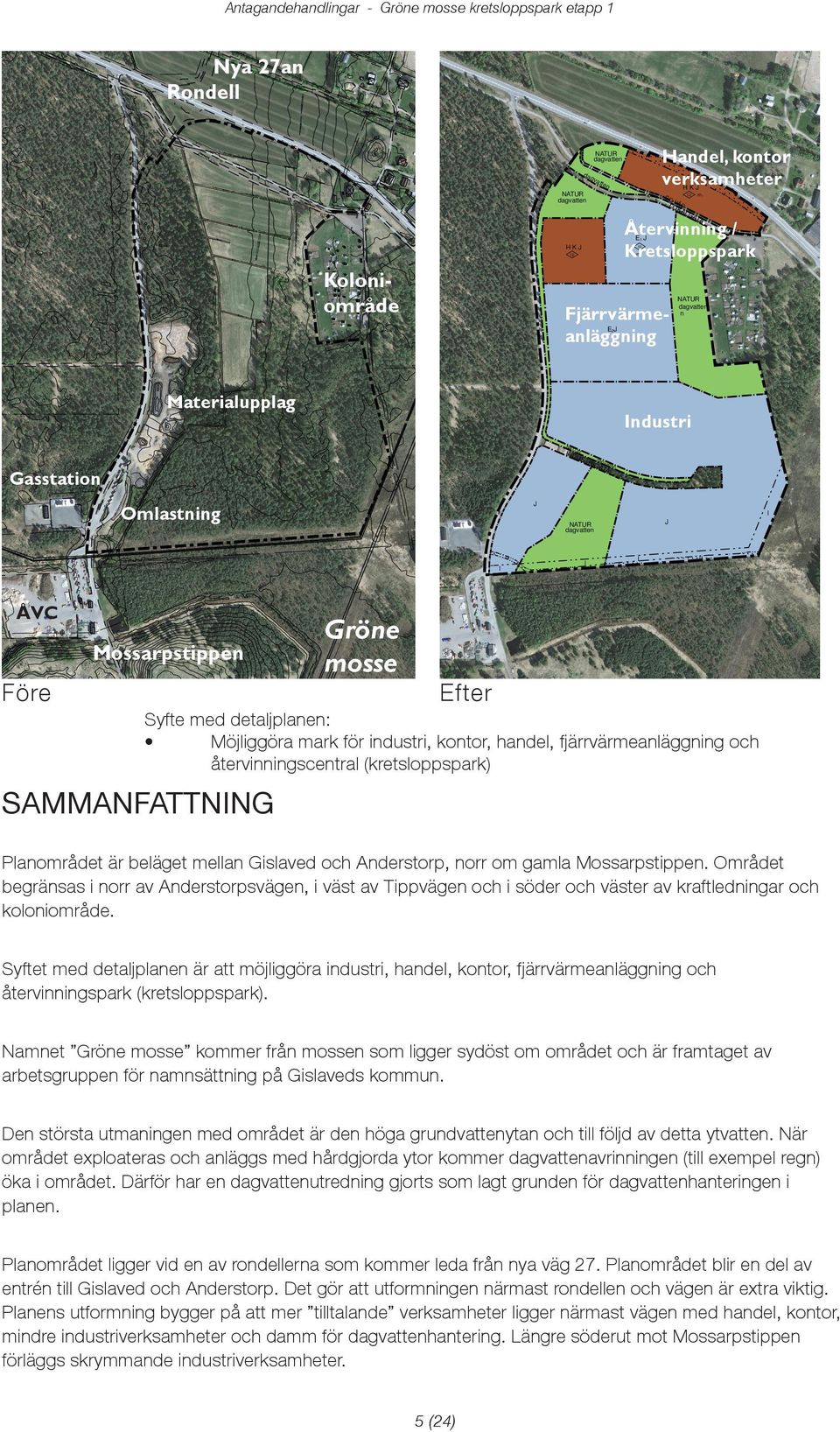 .. 12 9 9 en NATUR agvatten gv att a NATUR agvatten 168 168 169 TIVÄGN a N ÄG NIV LO KO Nya 27an Ronell Antaganehanlingar - Gröne mosse kretsloppspark etapp 1 99 NATUR agvatten n 2J