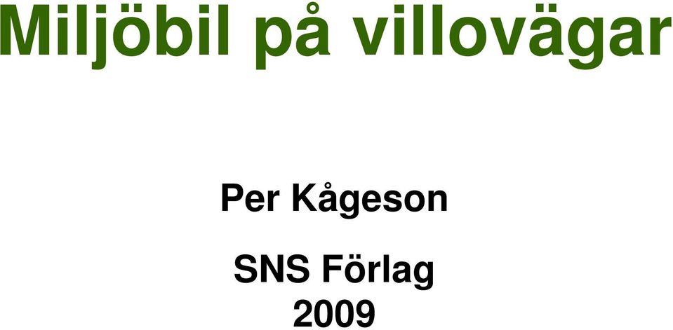 Per Kågeson