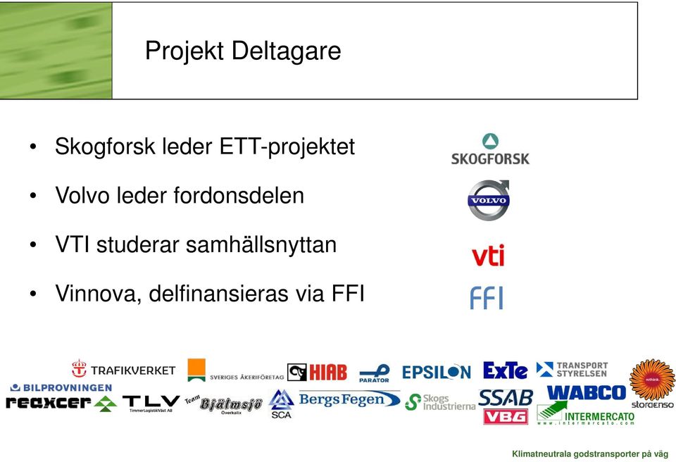 fordonsdelen VTI studerar