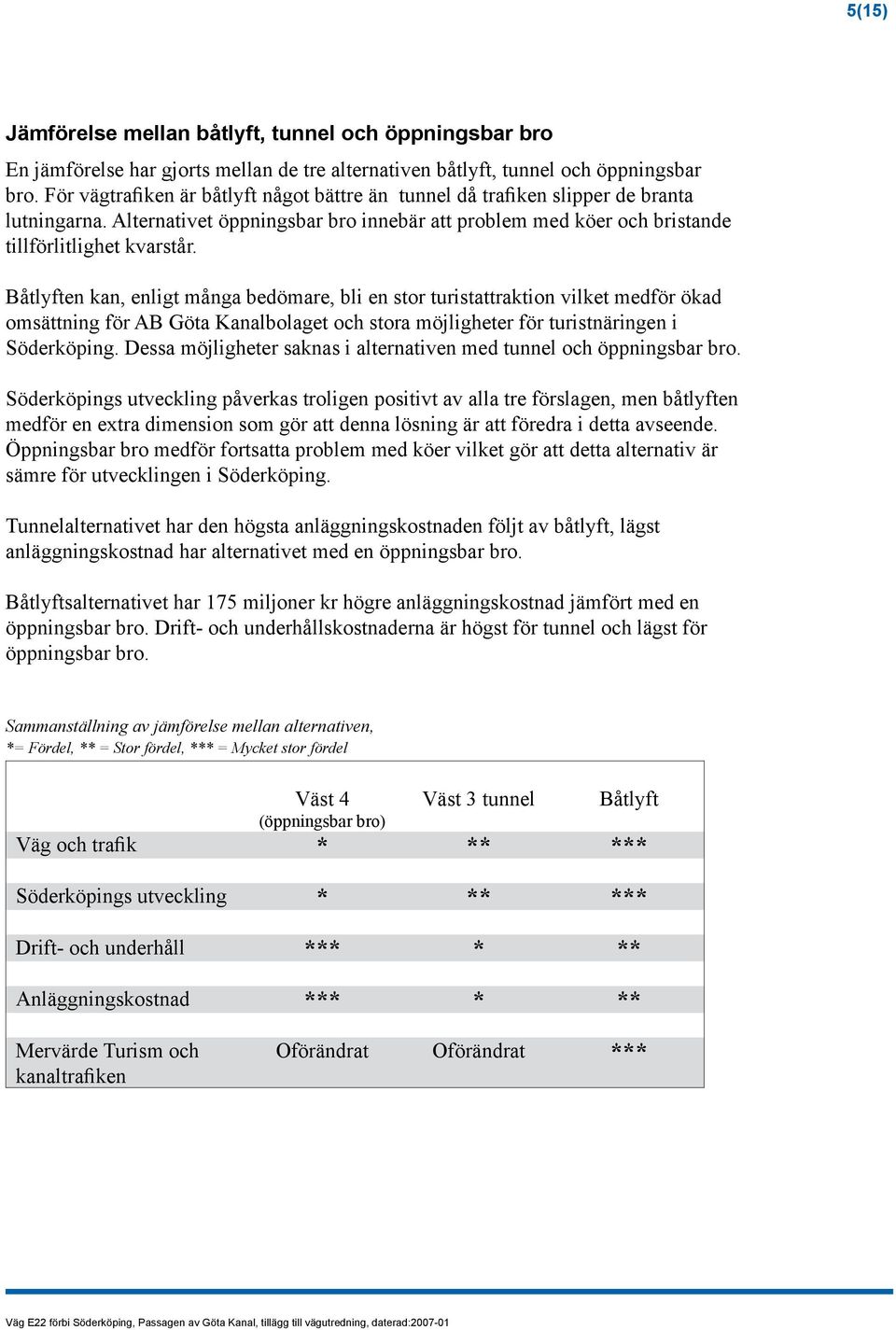 Båtlyften kan, enligt många bedömare, bli en stor turistattraktion vilket medför ökad omsättning för AB Göta Kanalbolaget och stora möjligheter för turistnäringen i Söderköping.