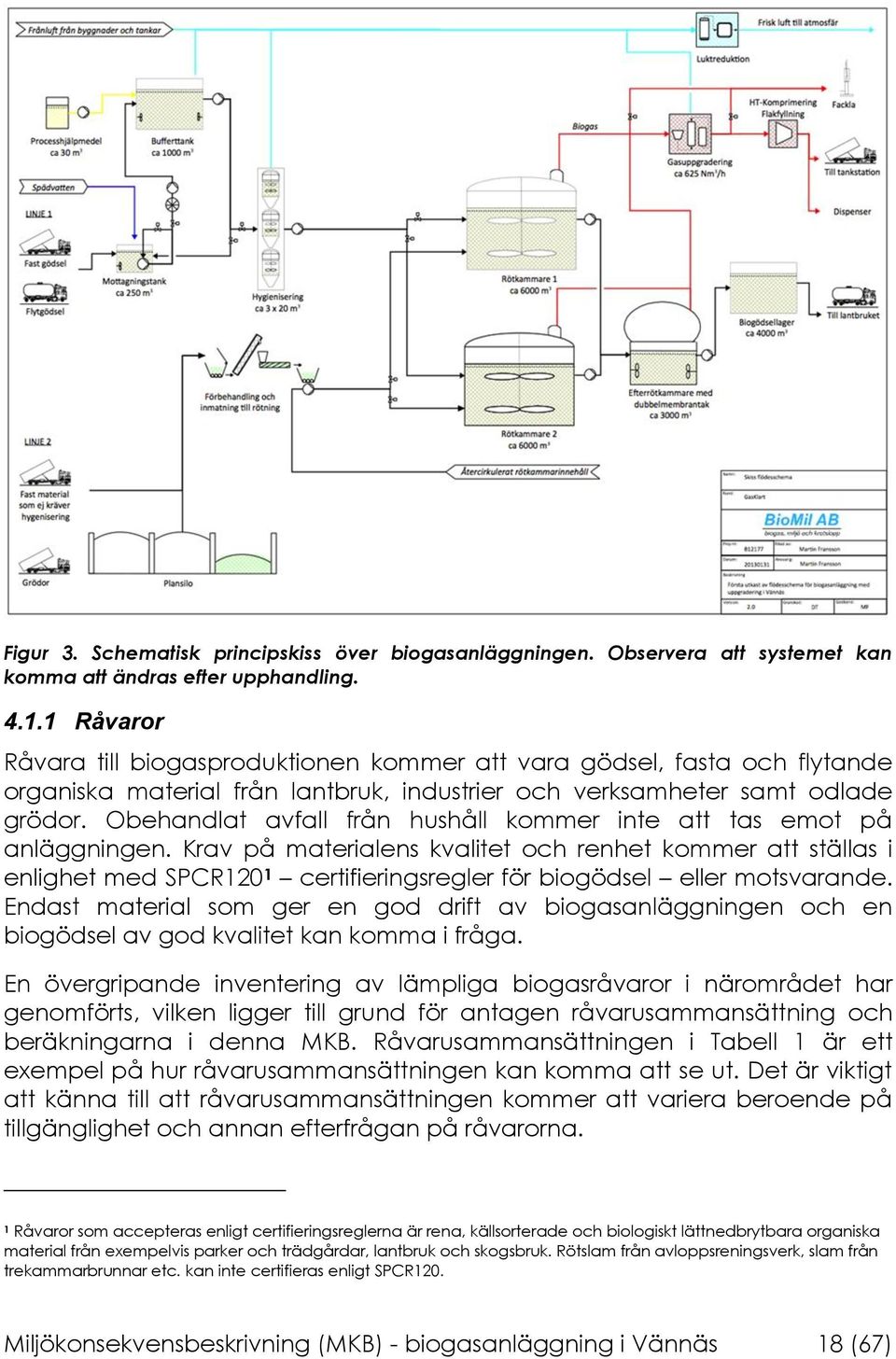 Obehandlat avfall från hushåll kommer inte att tas emot på anläggningen.