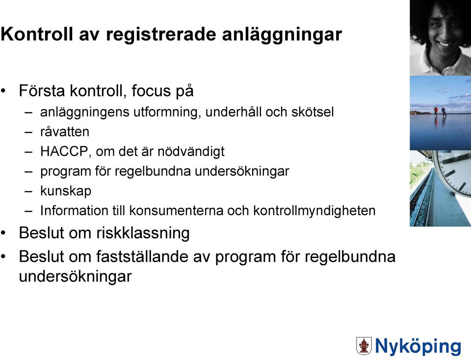 regelbundna undersökningar kunskap Information till konsumenterna och