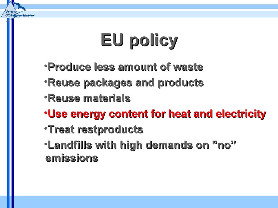 energy content for heat and electricity Treat