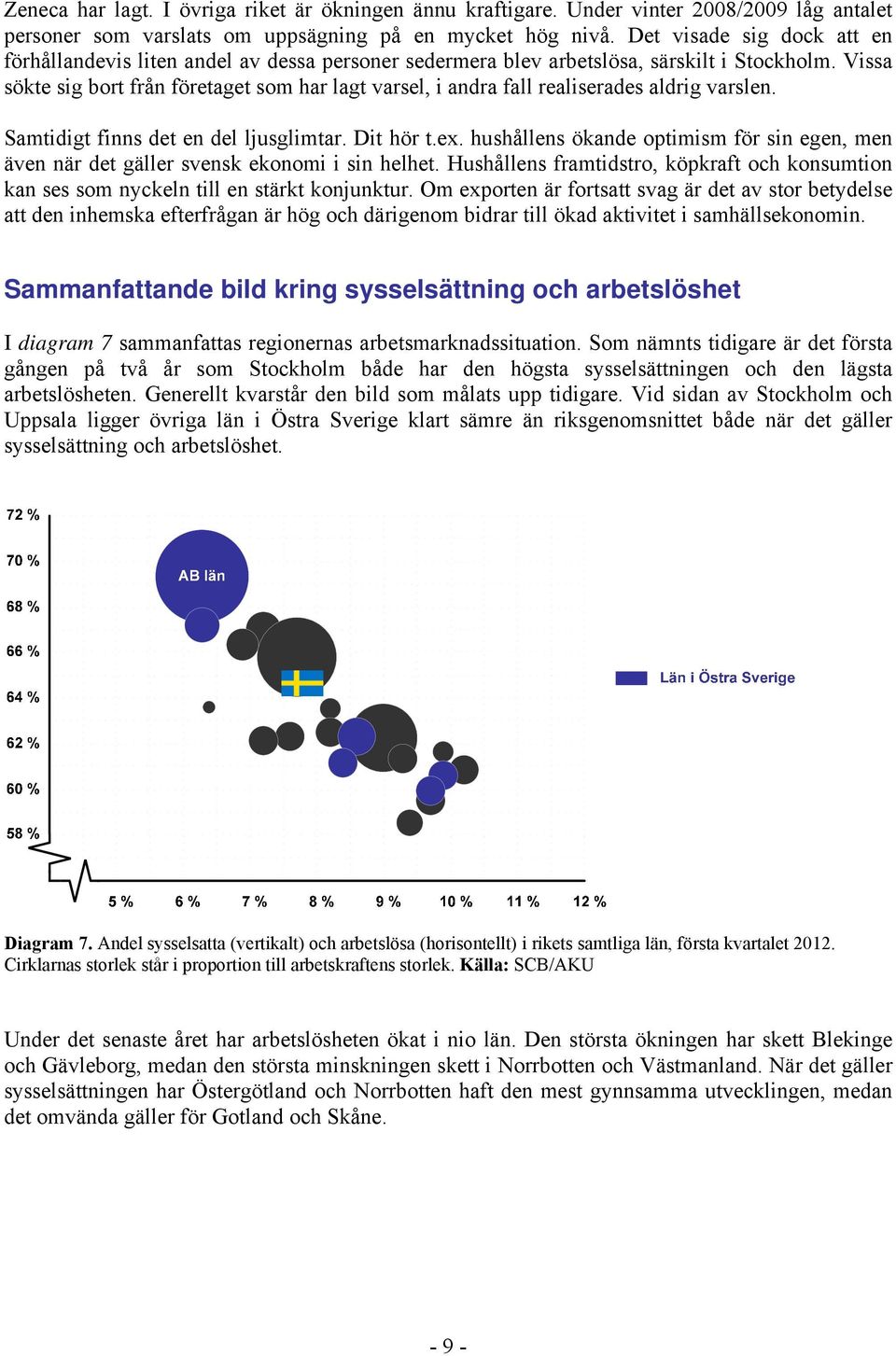 Vissa sökte sig bort från företaget som har lagt varsel, i andra fall realiserades aldrig varslen. Samtidigt finns det en del ljusglimtar. Dit hör t.ex.