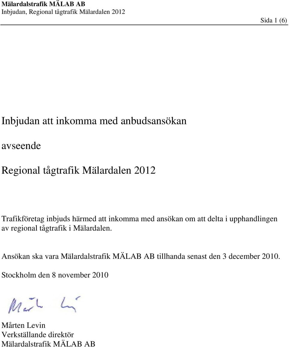 tågtrafik i Mälardalen.