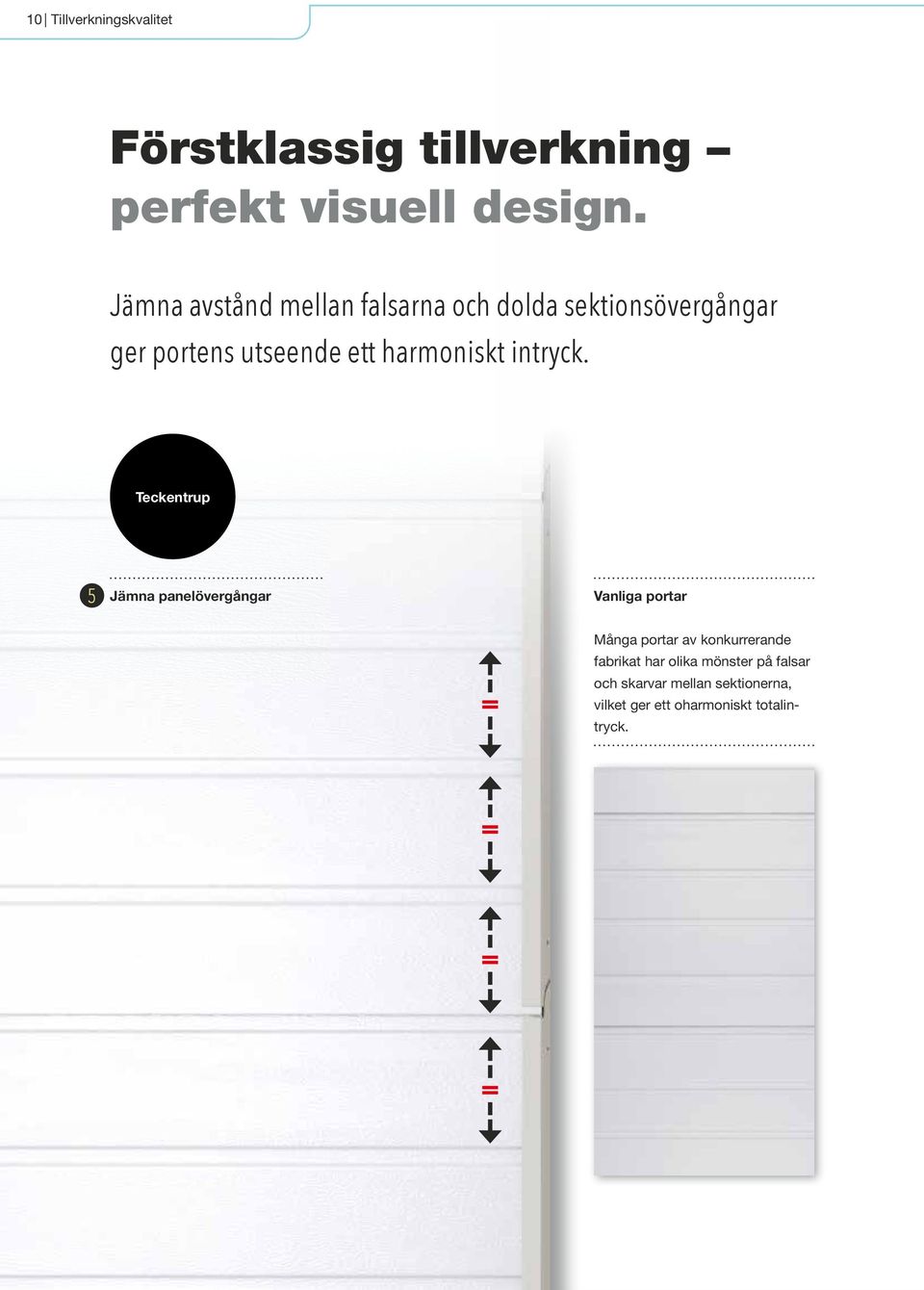 harmoniskt intryck.