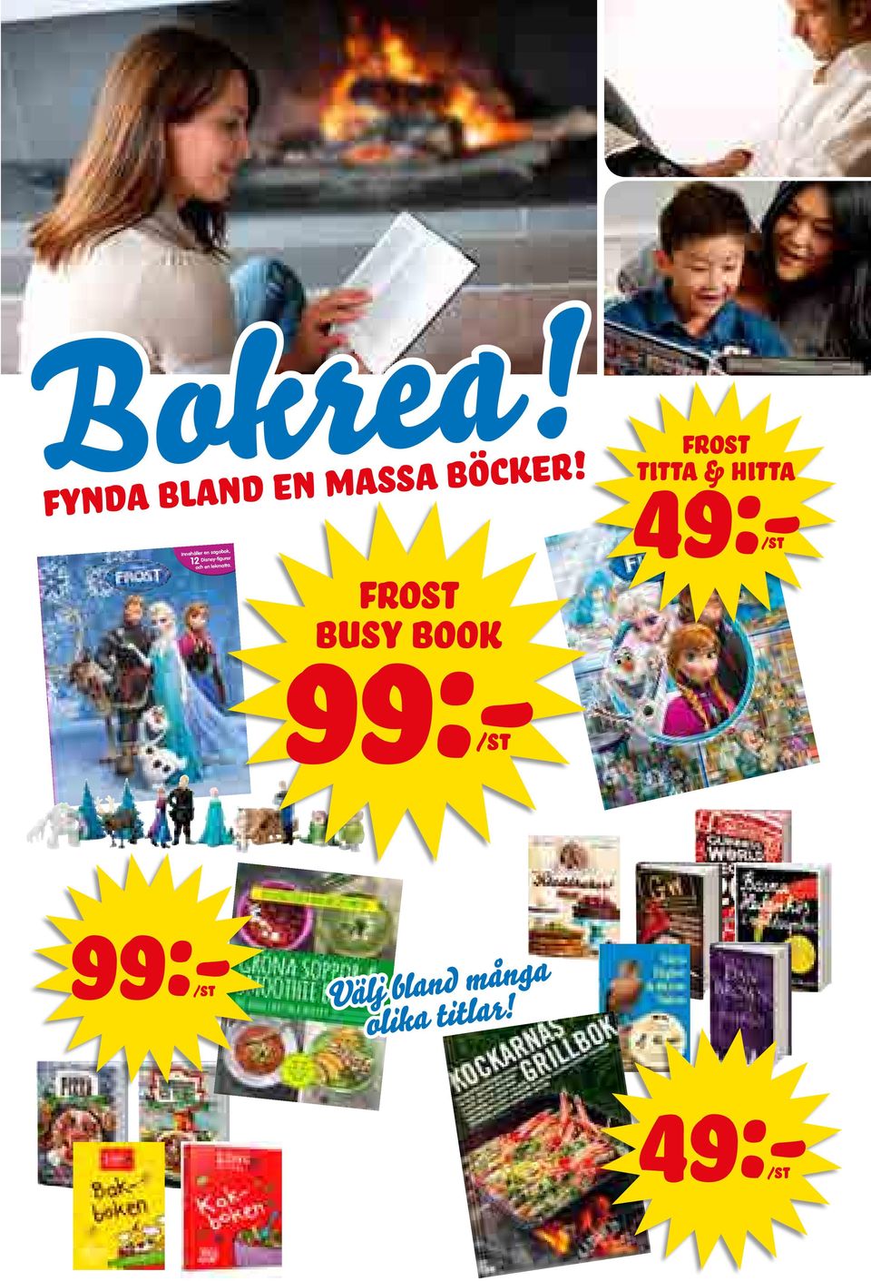 frost busy book frost titta & hitta 49:- 99:- Innehåller en