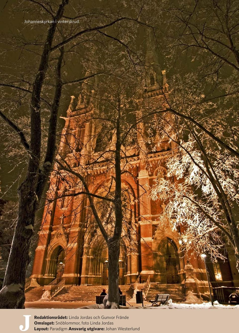 Frände Omslaget: Snöblommor, foto Linda