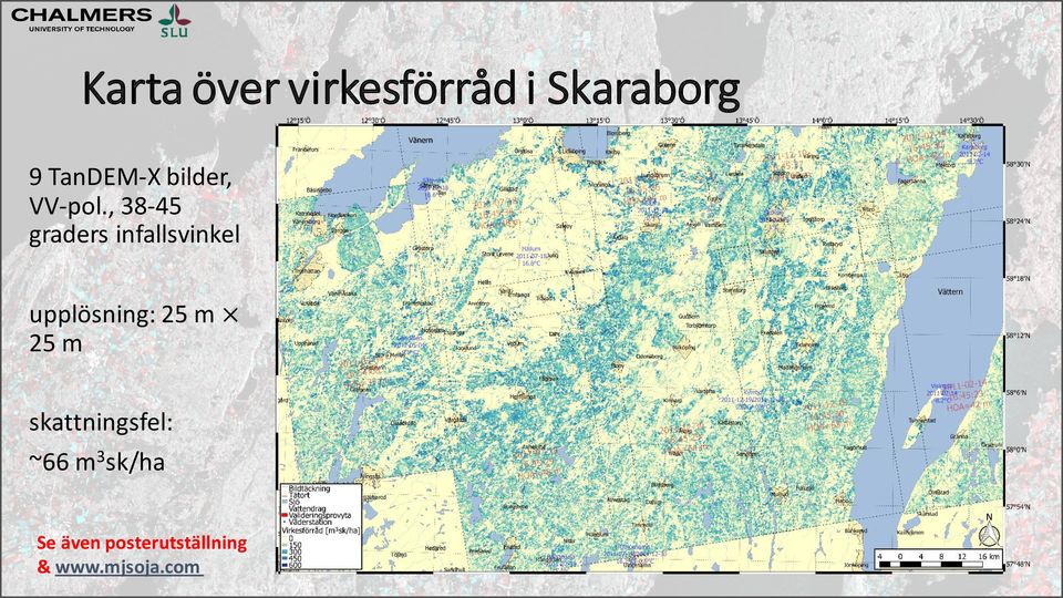 , 38-45 graders infallsvinkel upplösning: 25