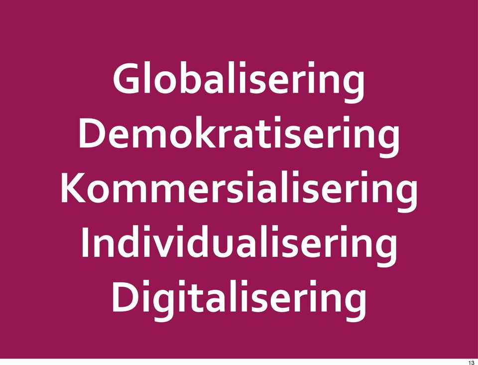 Kommersialisering