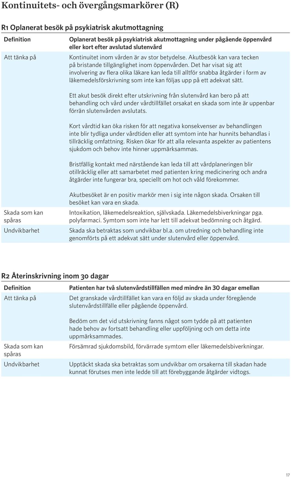 Det har visat sig att involvering av flera olika läkare kan leda till alltför snabba åtgärder i form av läkemedelsförskrivning som inte kan följas upp på ett adekvat sätt.