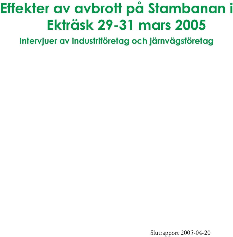 Intervjuer av industriföretag