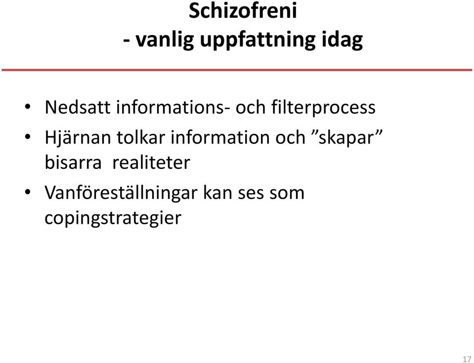 information och skapar bisarra realiteter