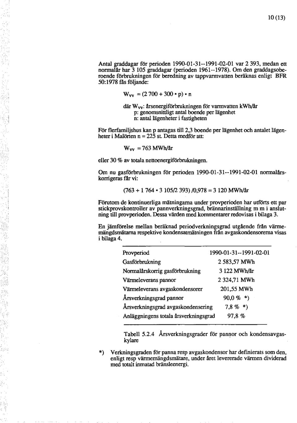 genomsnittigt anta boende per ägenhet n: antaägenheter i fastigheten För ferfamijshus kan p antagas ti 2,3 boende per ägenhet och antaet ägenheter i Maörten n = 225 st.