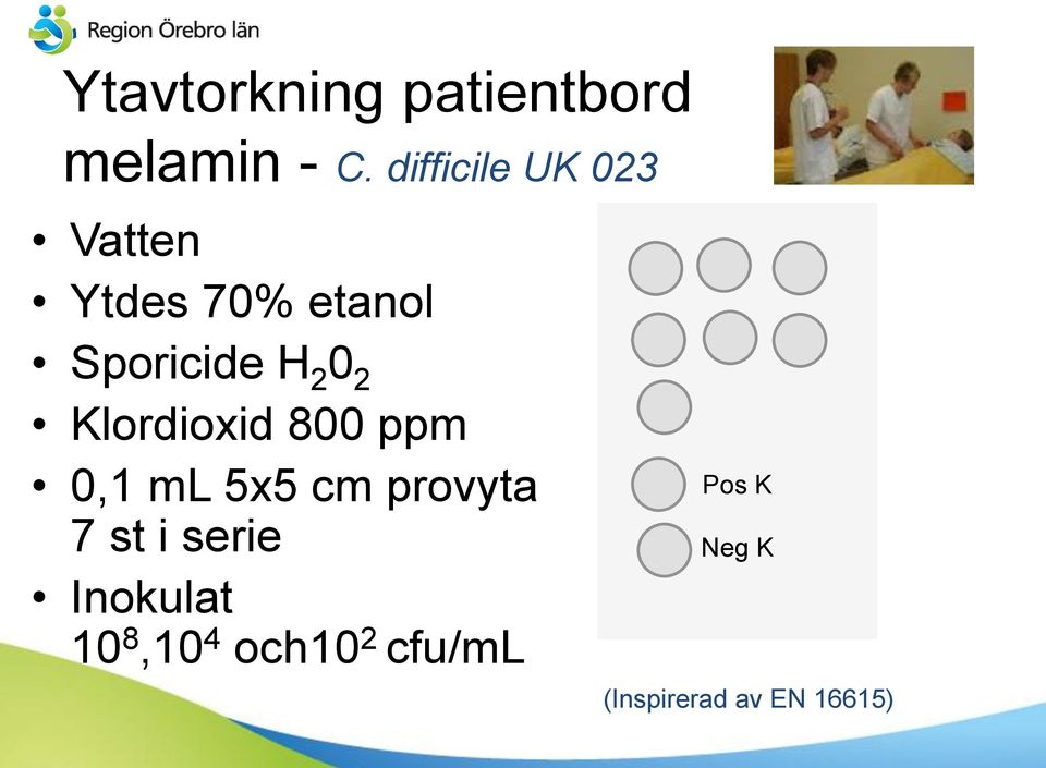 0 2 Klordioxid 800 ppm 0,1 ml 5x5 cm provyta 7 st i