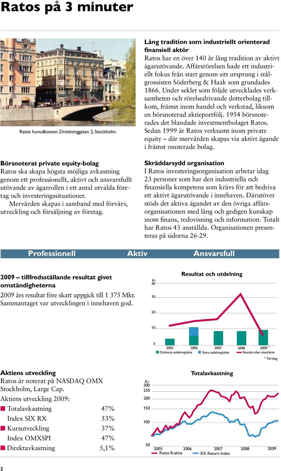 situationer. Mervärden skapas i samband med förvärv, utveckling och försäljning av företag.