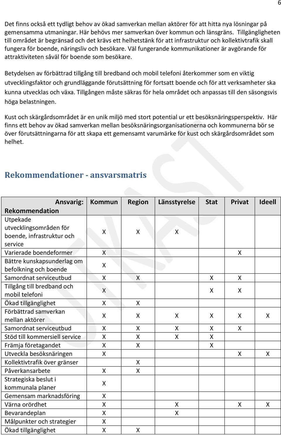 Väl fungerande kommunikationer är avgörande för attraktiviteten såväl för boende som besökare.