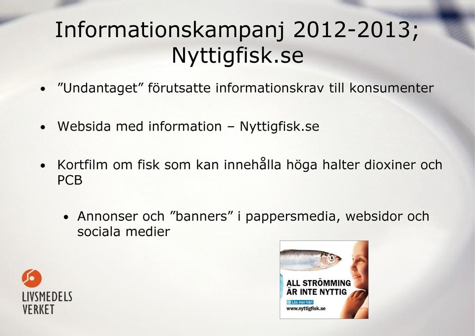 med information Nyttigfisk.