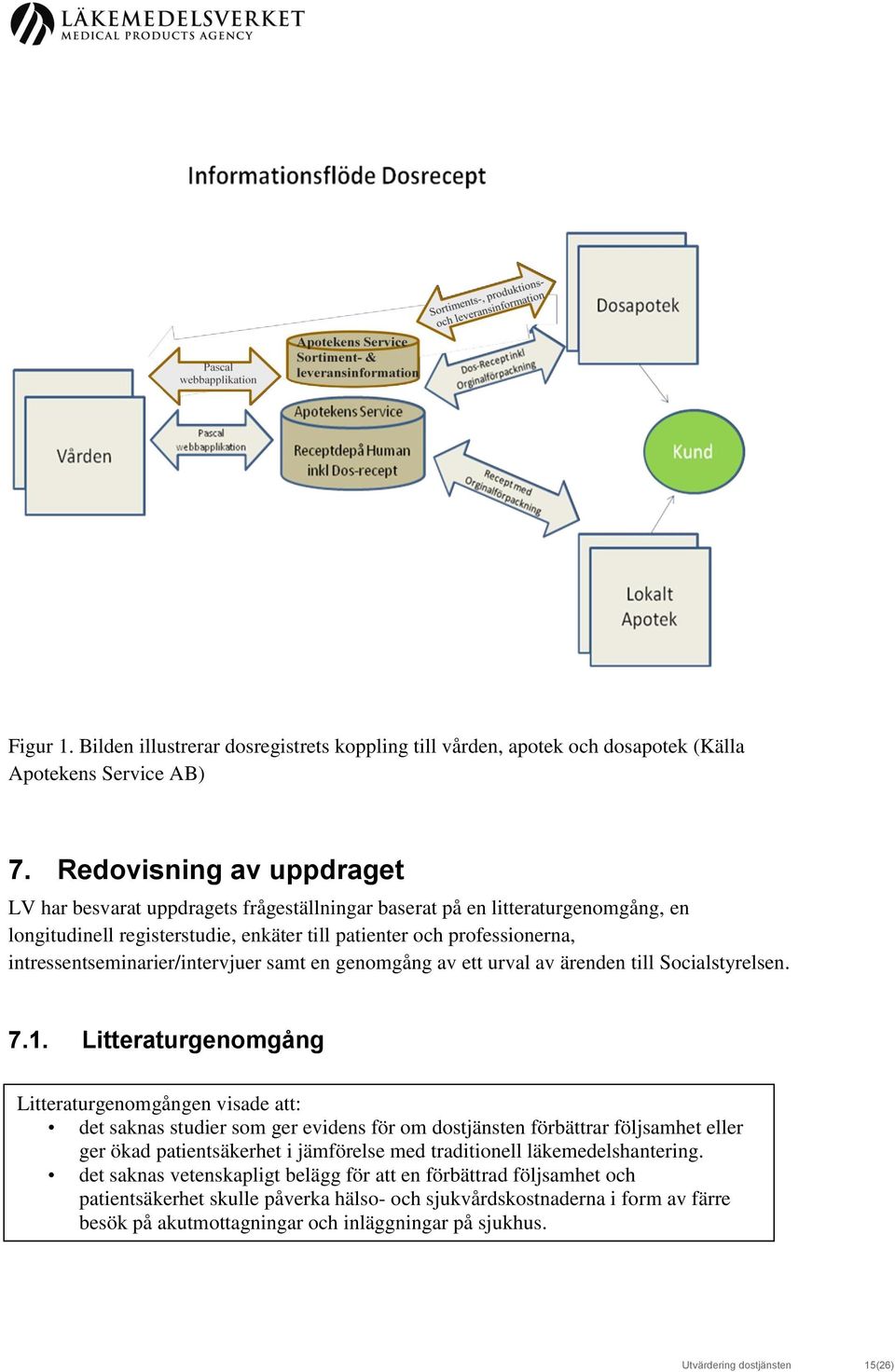 intressentseminarier/intervjuer samt en genomgång av ett urval av ärenden till Socialstyrelsen. 7.1.