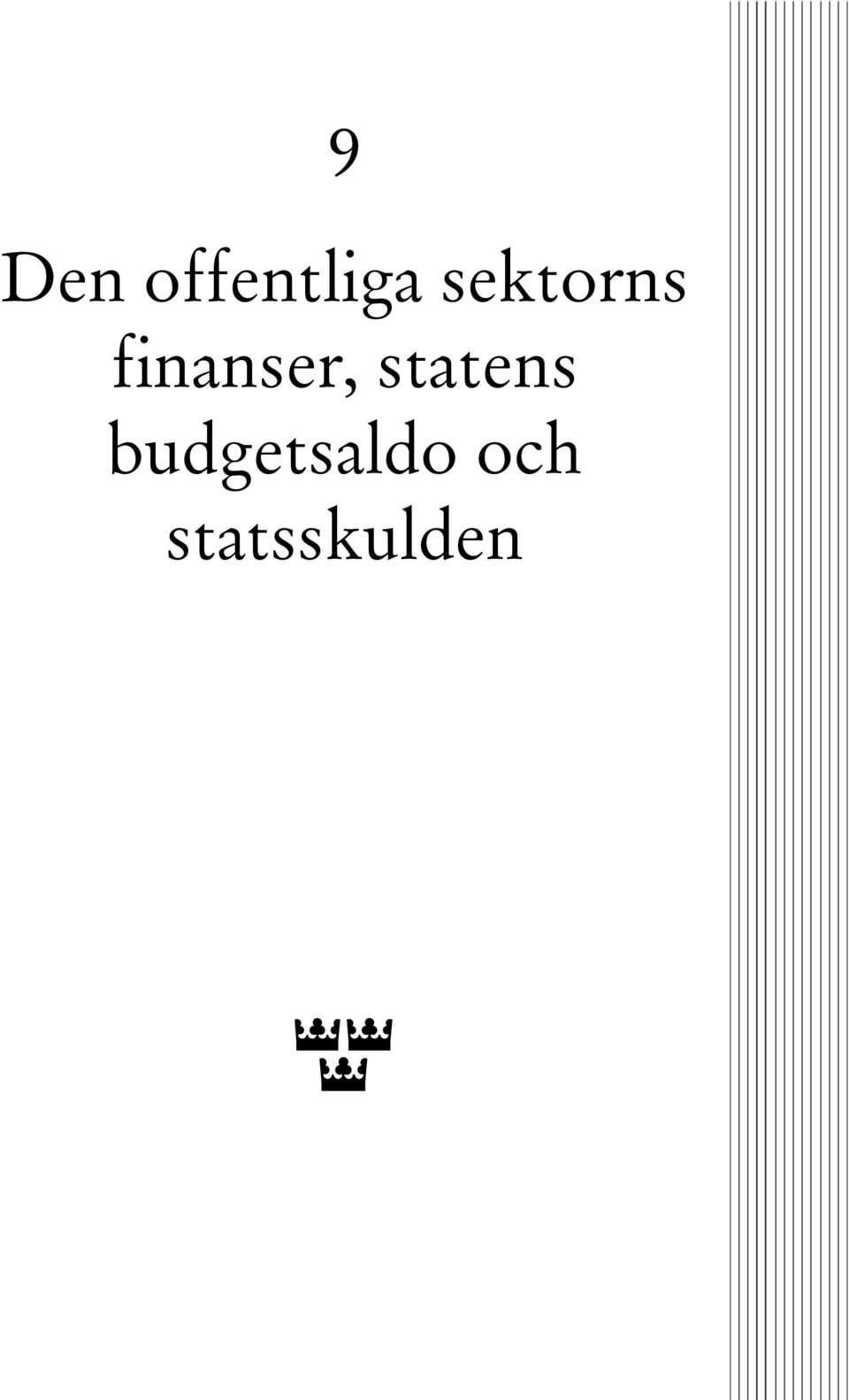 finanser, statens