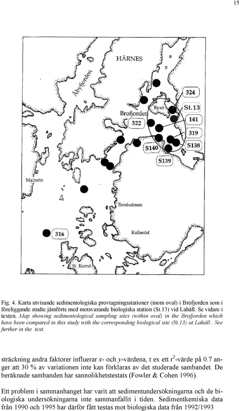 sträckning andra faktorer influerar x- och y-värdena, t ex ett r 2 -värde på.7 anger att 3 % av variationen inte kan förklaras av det studerade sambandet.