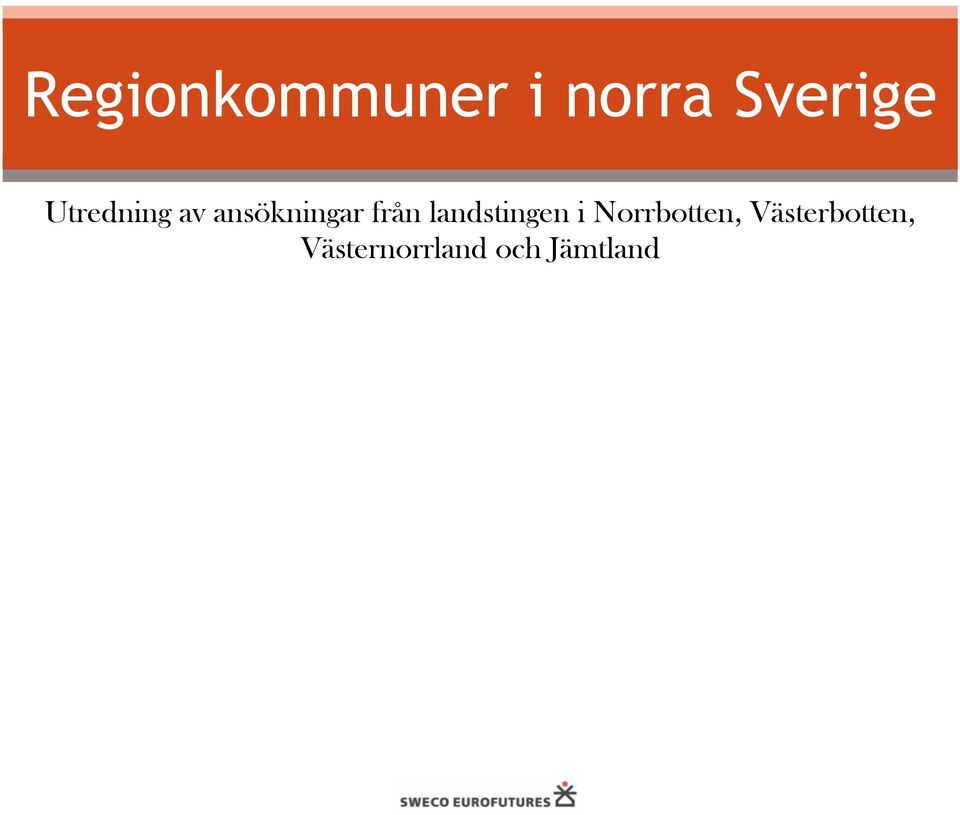 landstingen i Norrbotten,