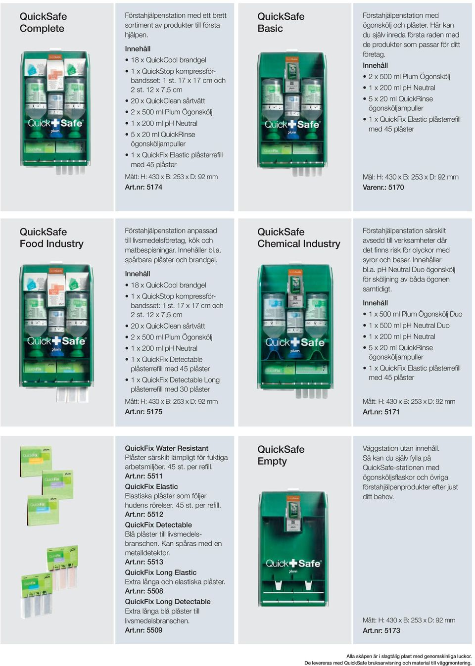 Här kan du själv inreda första raden med de produkter som passar för ditt företag.