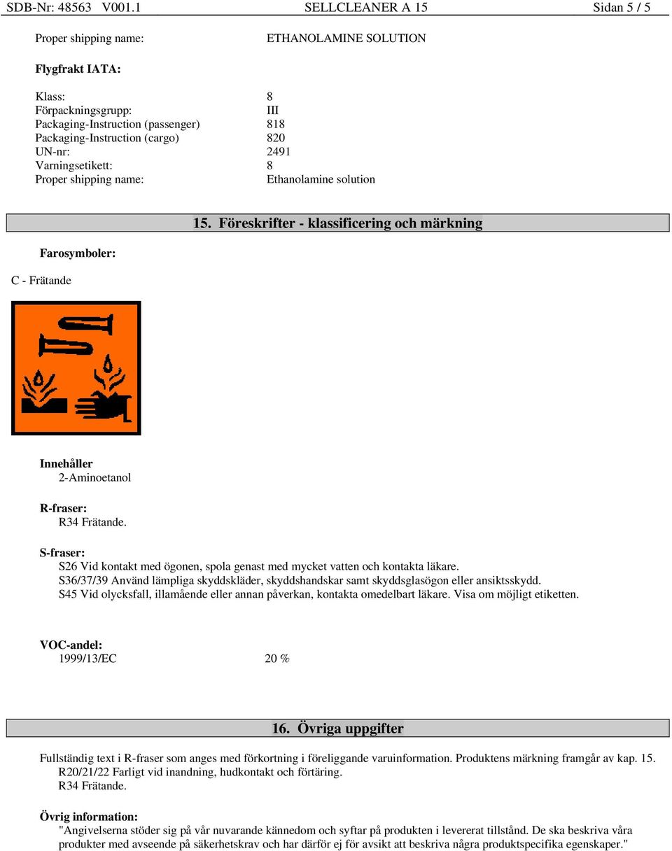 solution Farosymboler: C - Frätande 15.