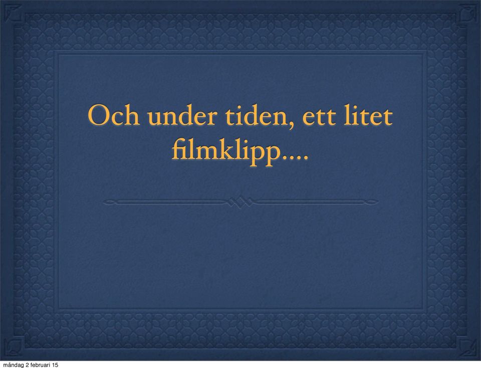 ett litet