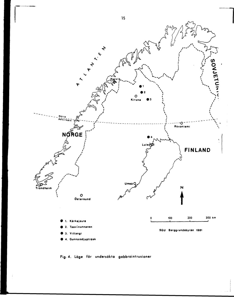 Gunnarsdjupträsk 100 200 300 km SGU