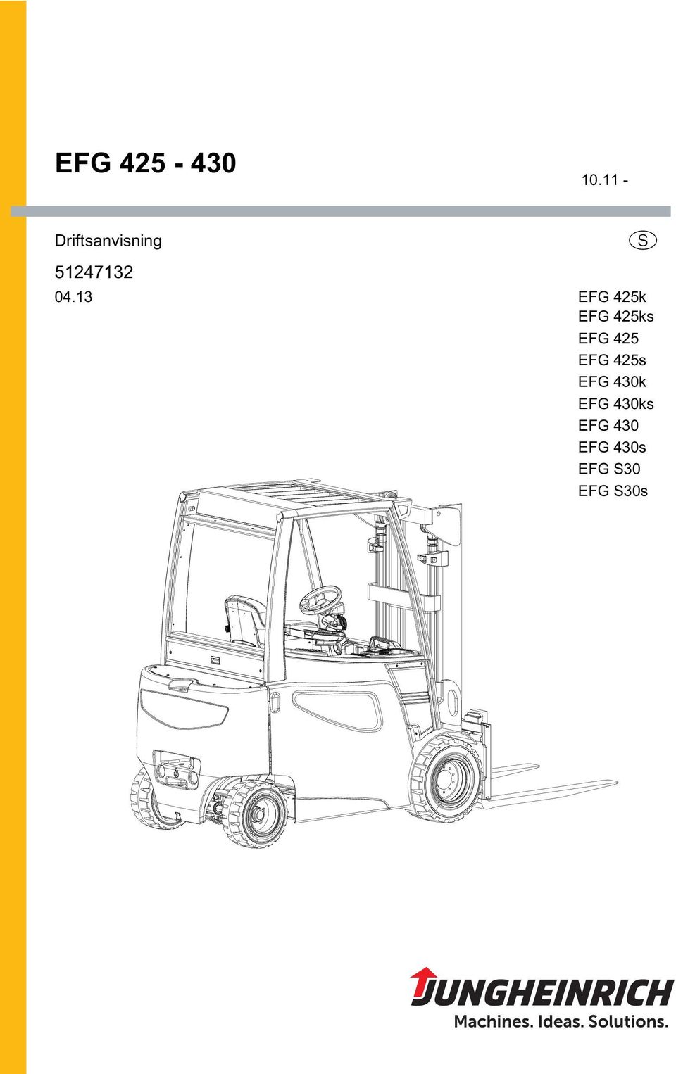 13 S EFG 425k EFG 425ks EFG 425 EFG