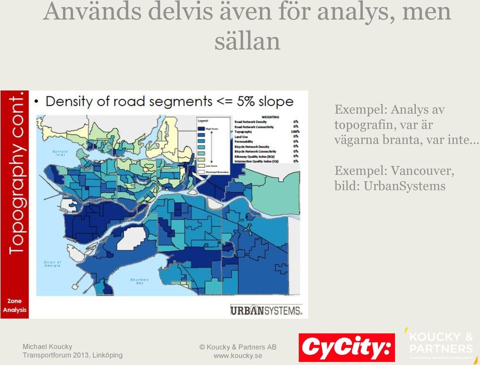 topografin, var är vägarna branta,