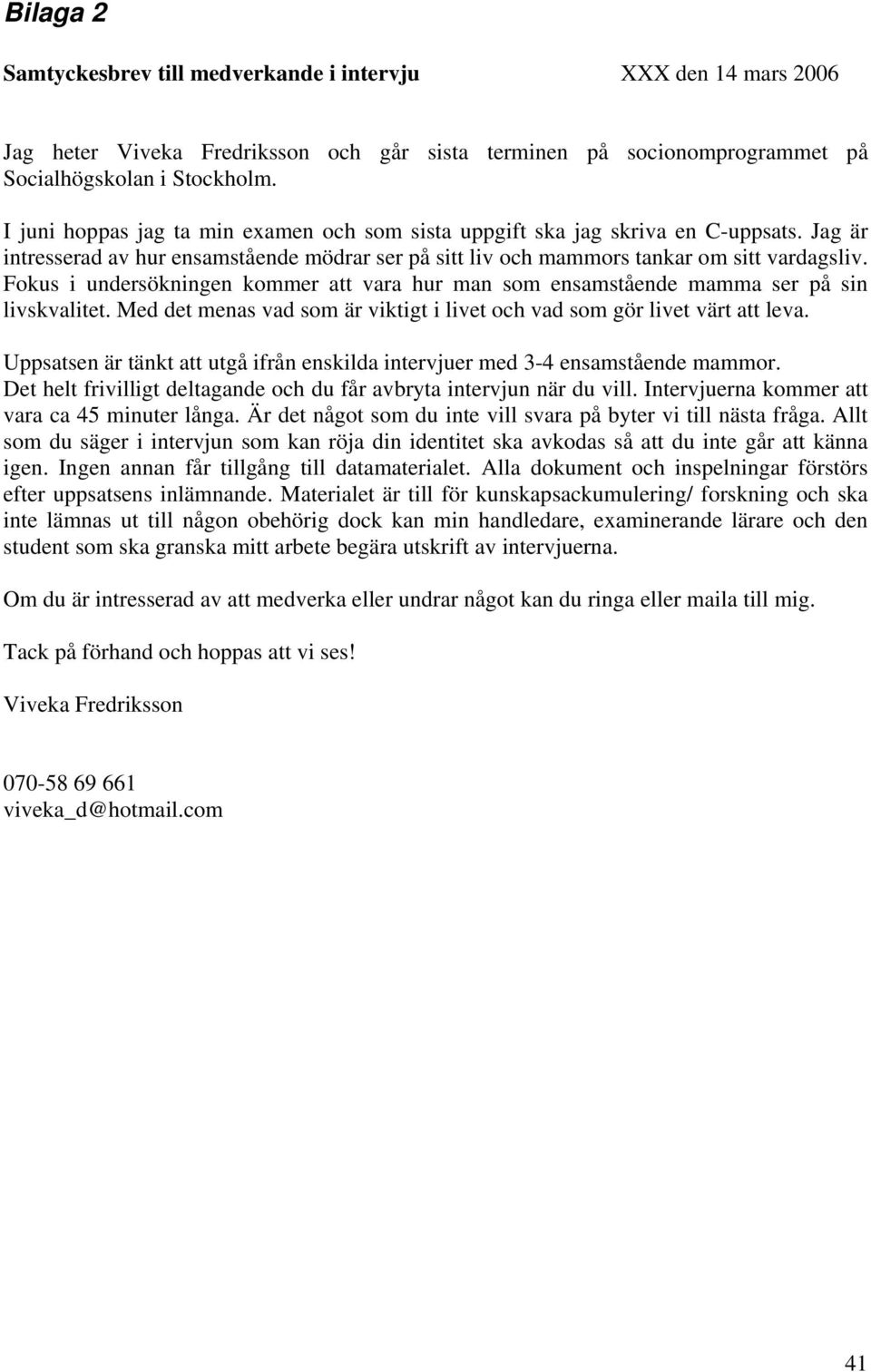 Dating exempel för ensamstående mammor som går