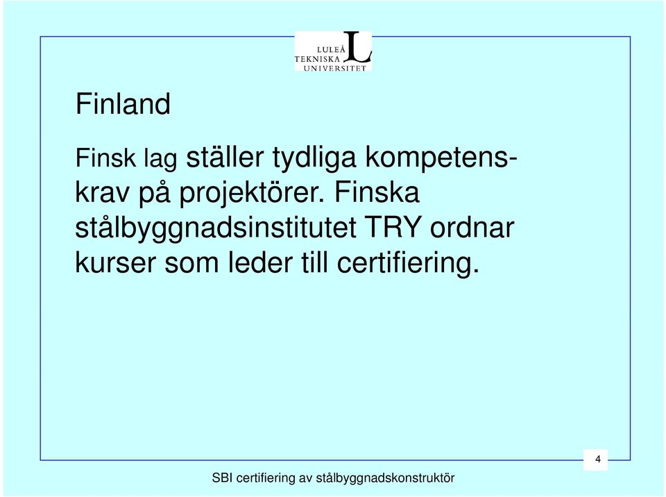 Finska stålbyggnadsinstitutet TRY