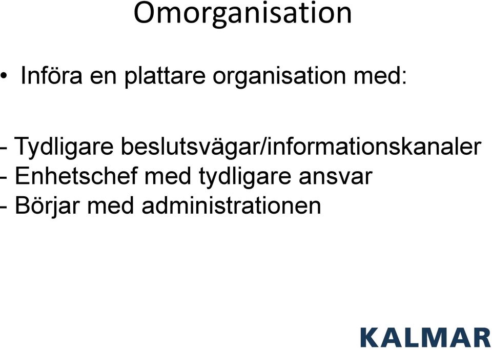 beslutsvägar/informationskanaler -