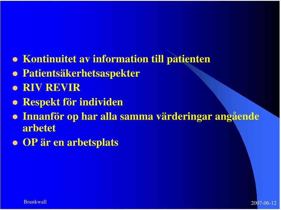 för individen Innanför op har alla samma