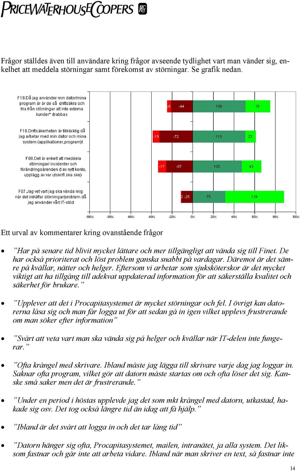 De har också prioriterat och löst problem ganska snabbt på vardagar. Däremot är det sämre på kvällar, nätter och helger.