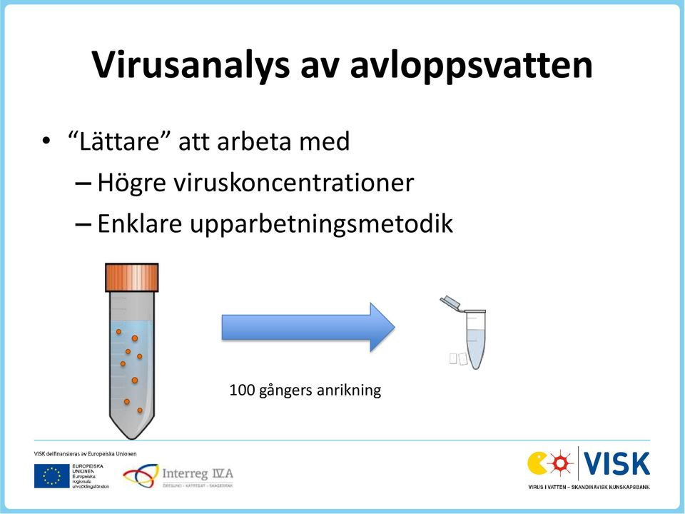 viruskoncentrationer Enklare