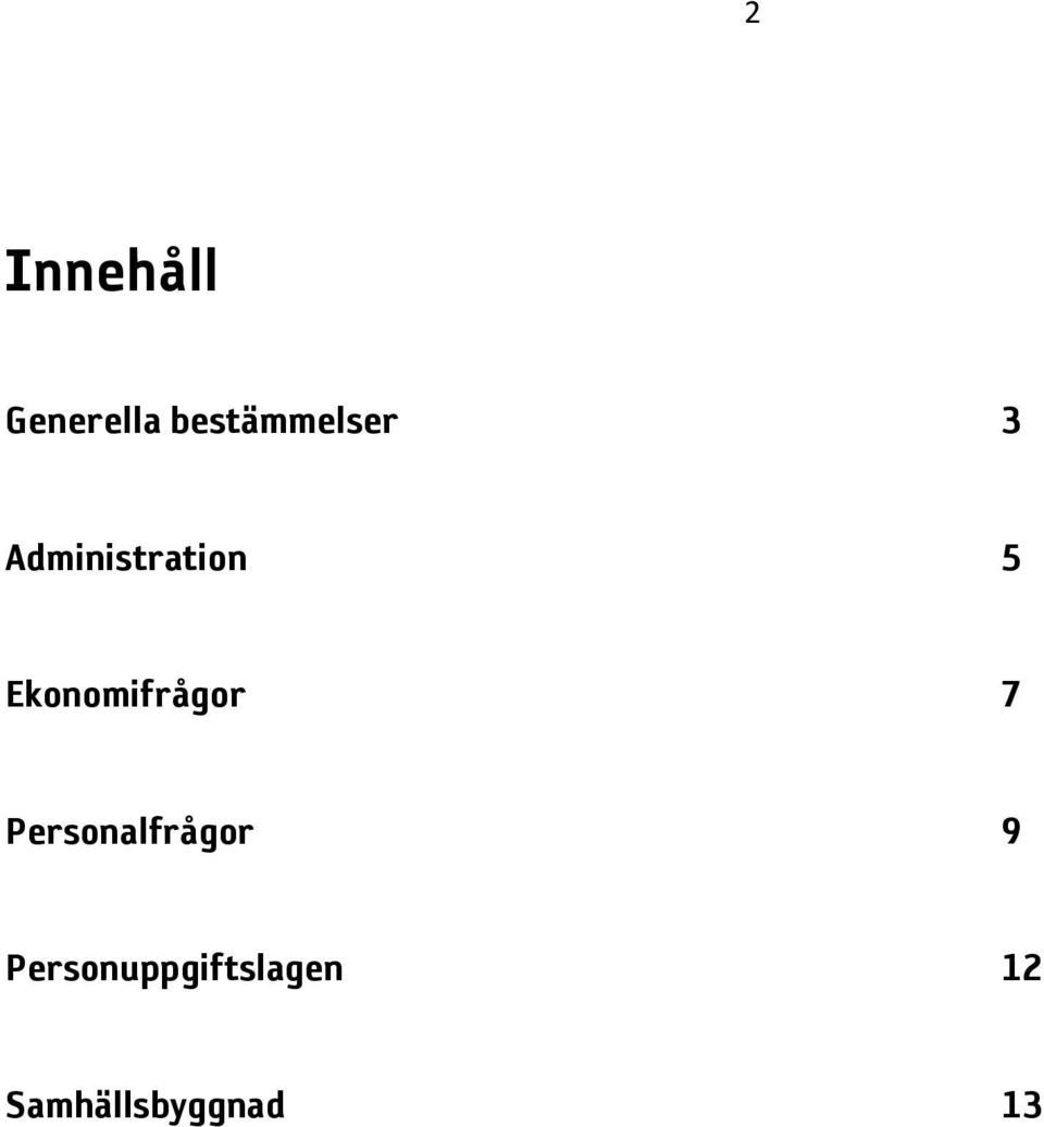 Ekonomifrågor 7 Personalfrågor