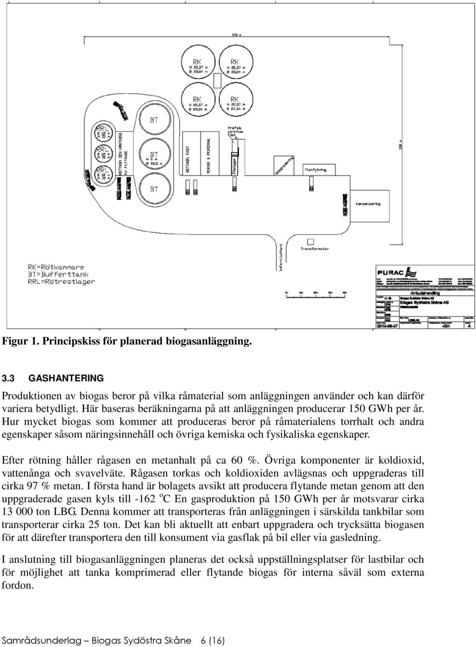 Hur mycket biogas som kommer att produceras beror på råmaterialens torrhalt och andra egenskaper såsom näringsinnehåll och övriga kemiska och fysikaliska egenskaper.